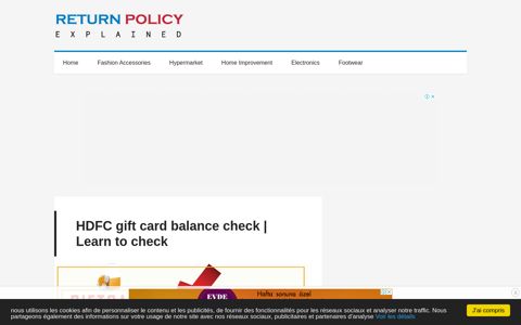 HDFC gift card balance check | Learn to check your balance ...