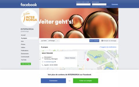 INTERNORGA - About | Facebook