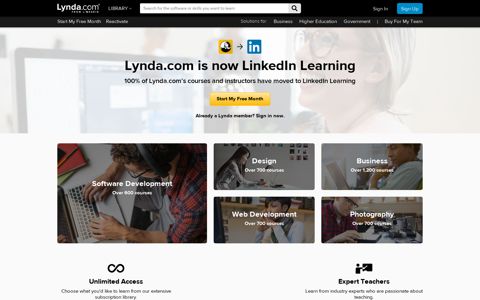 Lynda: Online Courses, Classes, Training, Tutorials