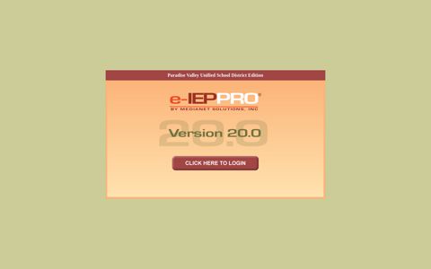 e-IEP PRO® (Developed by MediaNet Solutions, Inc.)
