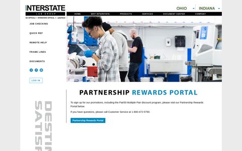 Partnership Rewards Portal - Interstate Lab Group