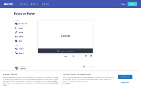 Study Focus on Force Flashcards | Quizlet