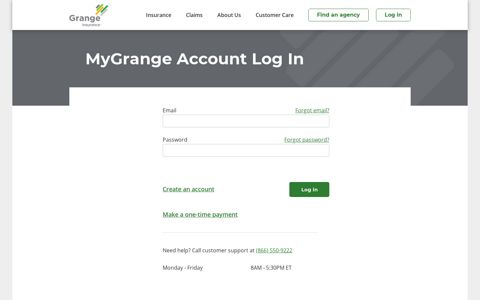 MyGrange Account Login | Policy Access | Grange Insurance