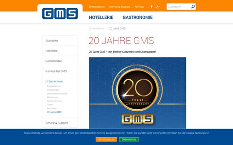 20 Jahre GMS - gms Software Manufaktur