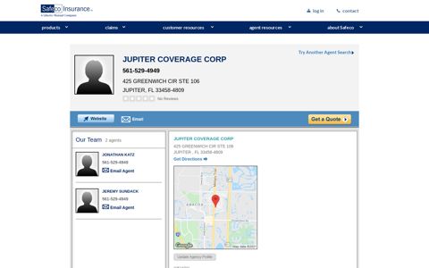 Jupiter Coverage Corp - Jupiter, FL Insurance Agent