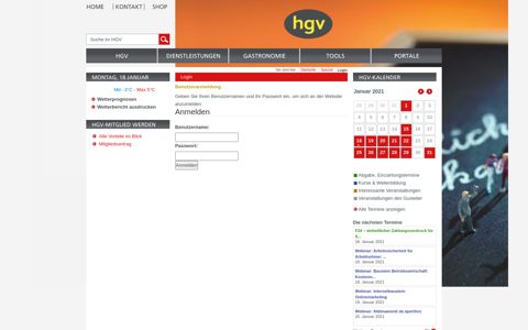HGV Südtirol - Login