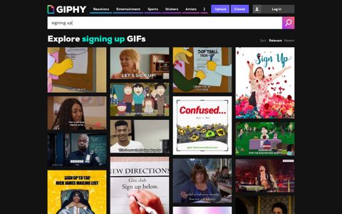 Signing Up GIFs - Get the best GIF on GIPHY