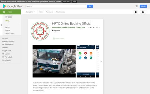 HRTC Online Booking Official – Apps on Google Play