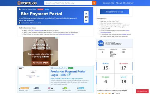 Bbc Payment Portal