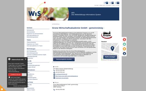 Grone Wirtschaftsakademie GmbH - gemeinnützig -