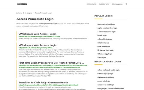 Access Primesuite Login ❤️ One Click Access - iLoveLogin