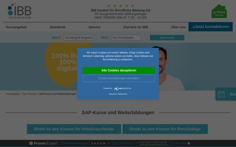 SAP Kurse und Weiterbildungen | IBB