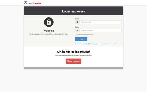 Login - leadlovers