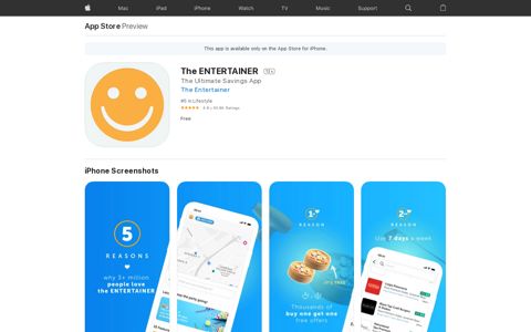 ‎The ENTERTAINER on the App Store - Apple