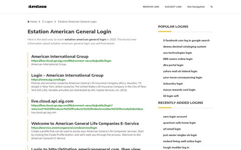 Estation American General Login ❤️ One Click Access - iLoveLogin
