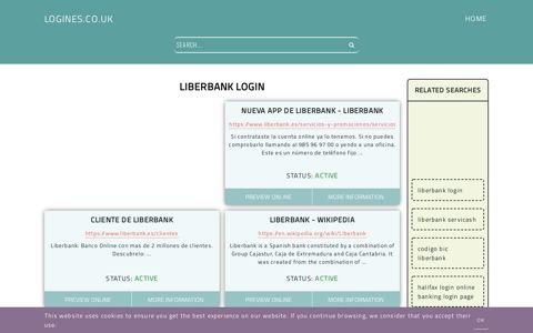 liberbank login - General Information about Login - Logines.co.uk