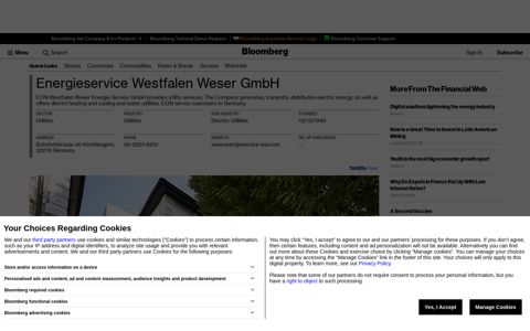 EON Westfalen Weser Energie-Service GmbH - Company ...