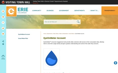 EyeOnWater Account | Erie, CO