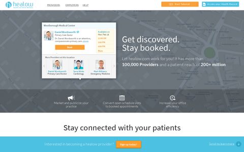 providers - healow - Health and Online Wellness
