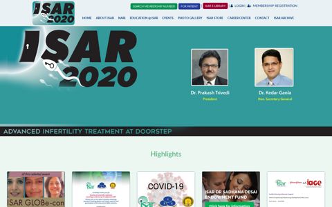 Indian Society For Assisted Reproduction: ISAR