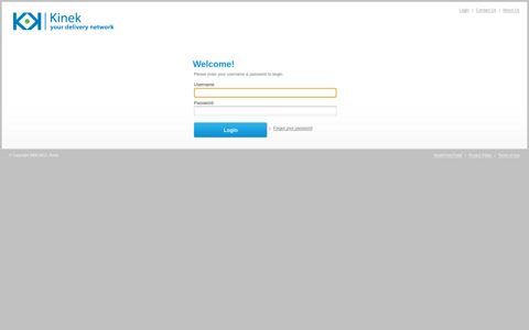 Administration Portal - Kinek