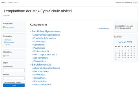 Lernplattform der Max-Eyth-Schule Alsfeld