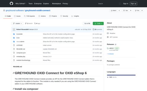 greyhound-software/greyhound-oxid6-connect ... - GitHub
