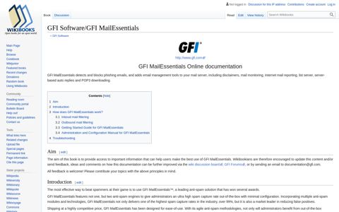 GFI Software/GFI MailEssentials - Wikibooks, open books for ...
