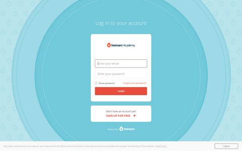 Log in to your account - Hotmart