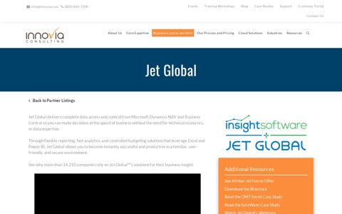 Jet Global - Innovia Consulting