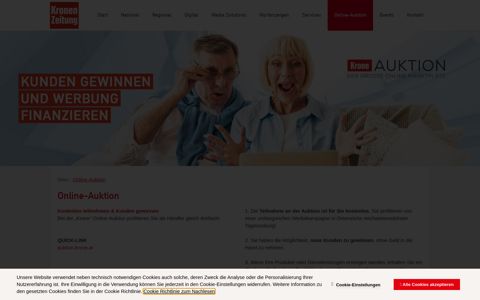 Online-Auktion | www.kroneanzeigen.at