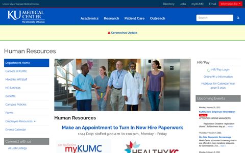 Human Resources, University of Kansas Medical Center