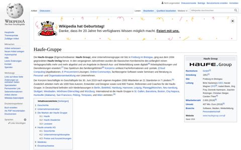 Haufe-Gruppe – Wikipedia