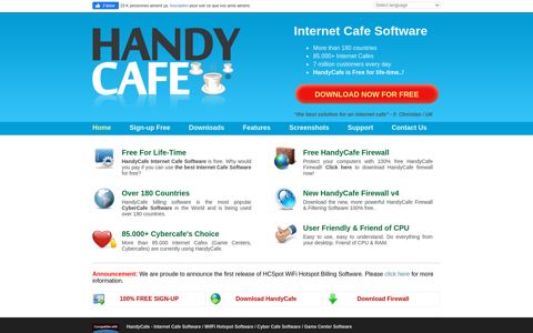 HandyCafe: Free Internet Cafe Software, WiFi Hotspot ...