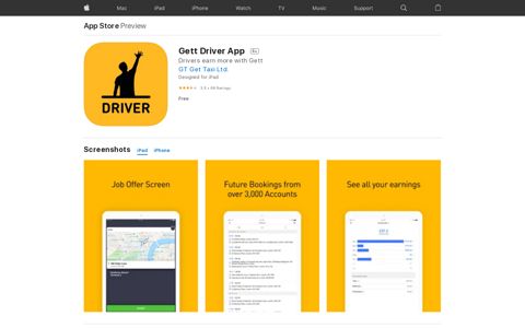 ‎Gett Driver App on the App Store