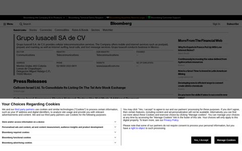 Grupo Iusacell SA de CV - Company Profile and News ...