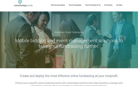 Mobile Event Fundraising Software | GiveSmart by Community ...