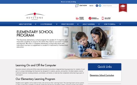 Online Elementary School & Homeschool | The Keystone School