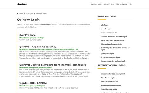 Qoinpro Login ❤️ One Click Access - iLoveLogin