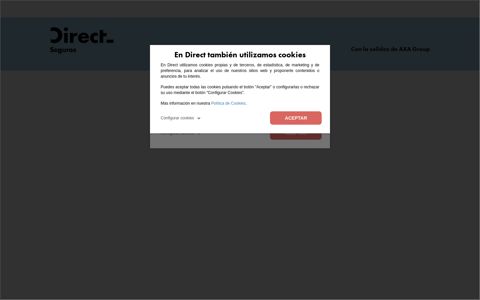 Área de Cliente - Direct - Direct Seguros