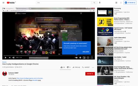 How to play HooligansGame on Google Chrome - YouTube