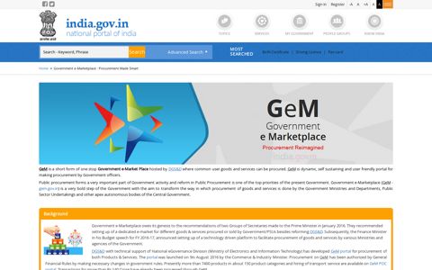 Government e-Marketplace : Procurement Made Smart ...