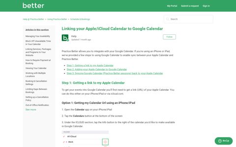 Linking your Apple/iCloud Calendar to Google Calendar ...