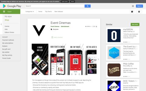 Event Cinemas - Apps on Google Play