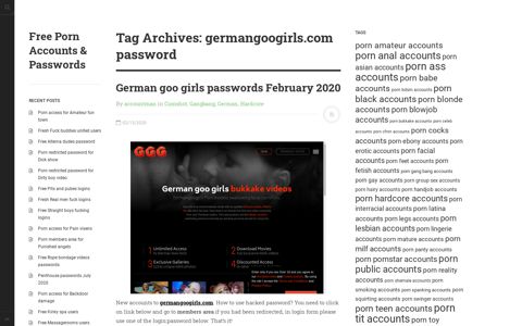 germangoogirls.com password | Free Porn Accounts ...