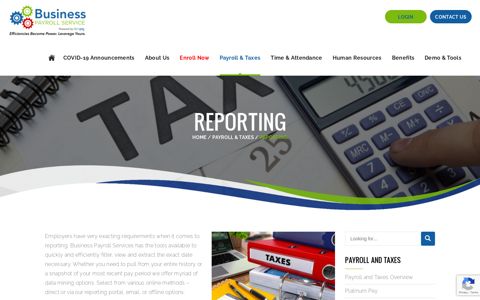 Business Reporting | Labor Distribution | General Ledger ...