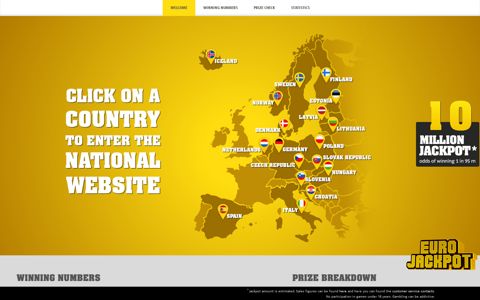 Eurojackpot - official Page of the European Lottery
