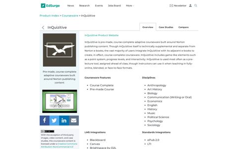 InQuizitive | Courseware | Products | EdSurge HigherEd