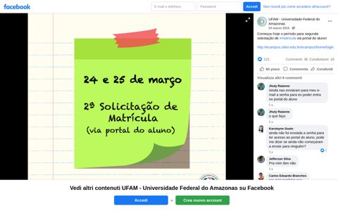 UFAM - Facebook