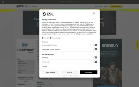 neXt neXtPlease Gaming FIFA EMS - Team | ESL Play